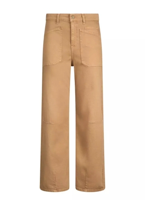 LIU JO cotton trousers - Neutrals