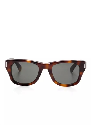Saint Laurent Eyewear square-frame sunglasses - Brown