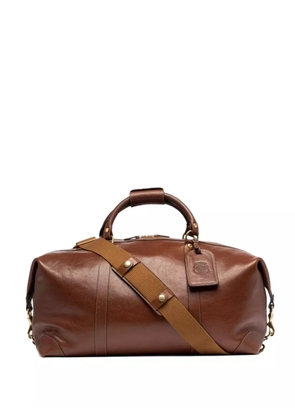 Ghurka Cavalier II leather holdall - Brown
