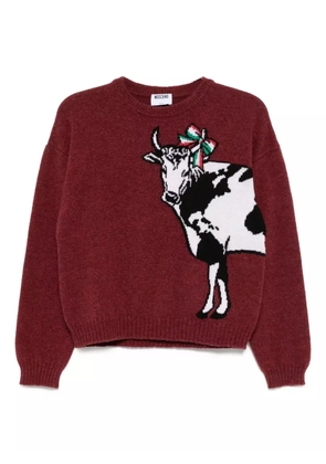 Moschino Shetland wool jumper - Red