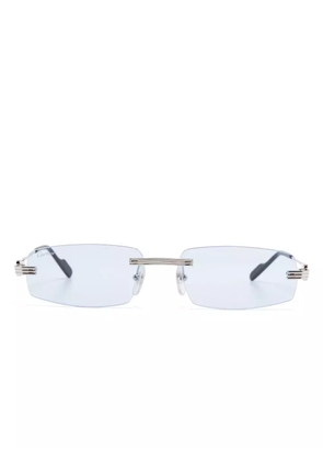 Cartier Eyewear rimless sunglasses - Silver