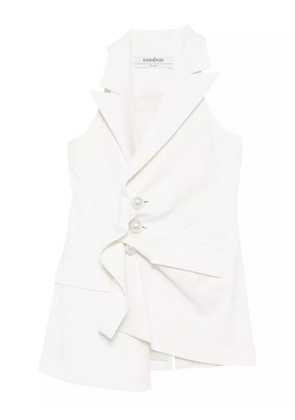 Kimhekim Venus waistcoat - Neutrals