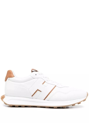 Hogan contrast-detailing sneakers - White