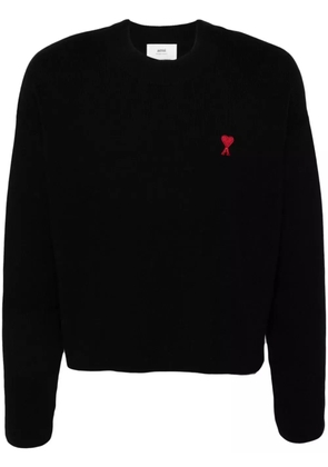 AMI Paris Ami de Coeur jumper - Black