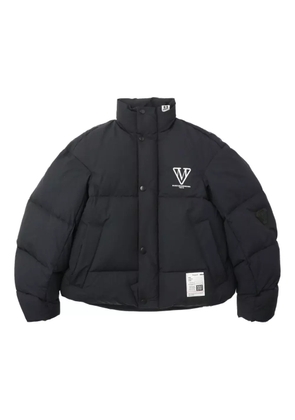 Maison MIHARA YASUHIRO logo-detail puffer jacket - Black