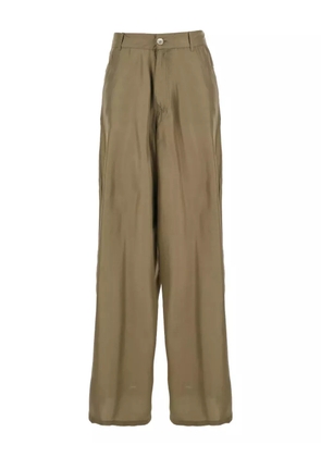 Jucca silk trousers - Green