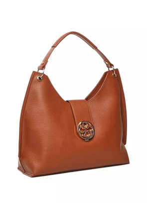 V°73 Federica V logo-plaque shoulder bag - Brown