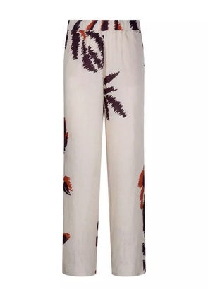 Juan de Dios linen trousers - White