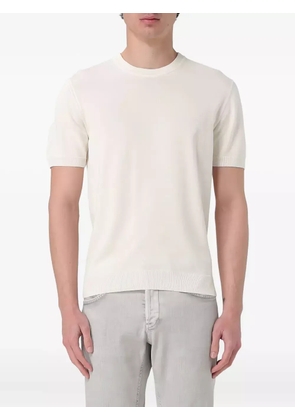 Zanone crew-neck short-sleeve T-shirt - Neutrals