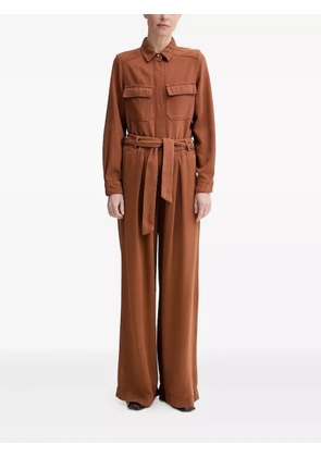 Sessùn wide-leg palazzo trousers - Brown