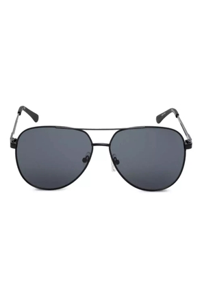 GUESS EYEWEAR pilot-frame sunglasses - Black