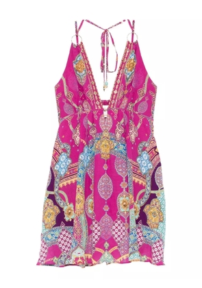 Camilla Concubines, Sultans & Courtiers mini dress - Purple