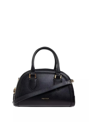 Alexander McQueen mini leather tote bag - Black
