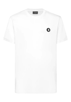 Billionaire logo-plaque T-shirt - White