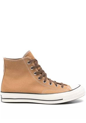 Converse Chuck 70 canvas high-top sneakers - Brown