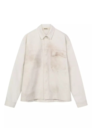 ROUGH. patch-pocket shirt - Neutrals
