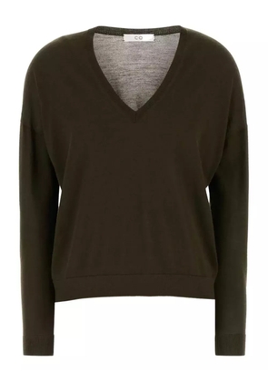 Co V-neck cashmere sweater - Green
