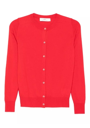 arch4 button-front cardigan - Red