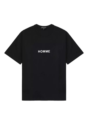 Comme des Garçons Homme logo-print T-shirt - Black
