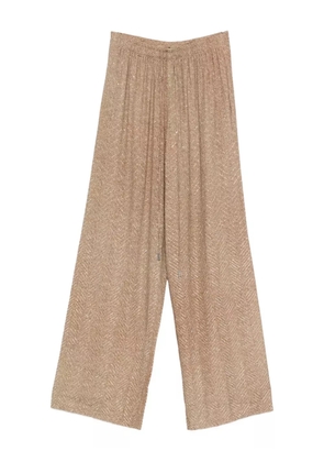 Ermanno Scervino high-waisted palazzo trousers - Neutrals