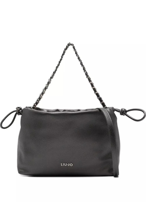LIU JO chain-strap leather tote bag - Grey