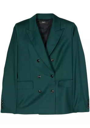 AMIRI DB wool blazer - Green