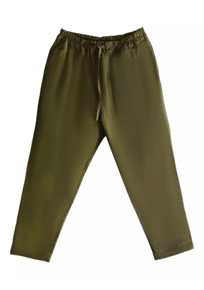 Casey Casey Tippy elastic-waist drawstring trousers - Green