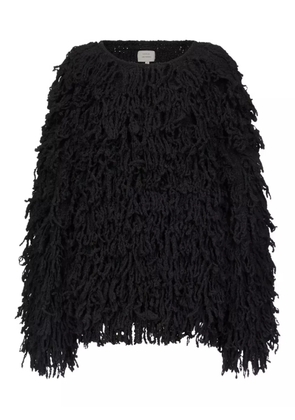 LouLou de Saison GABIN fringe sweater - Black