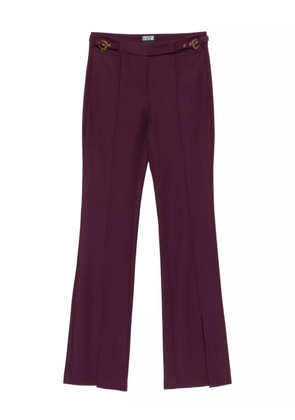 Versace Jeans Couture split-hem trousers - Red