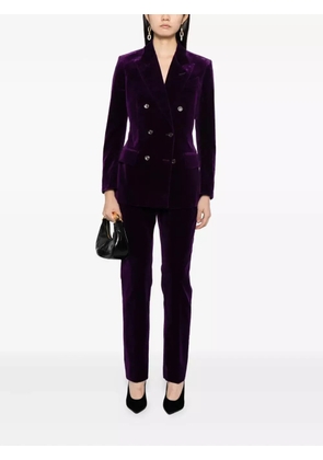 TOM FORD double-breasted blazer - Purple