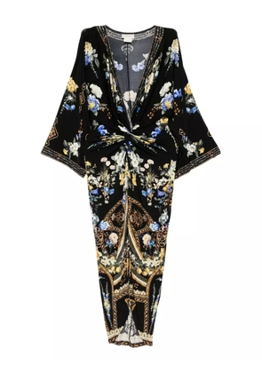 Camilla Ottoman Elegance dress - Black