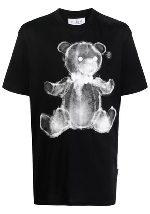 Philipp Plein teddy print T-shirt - Black