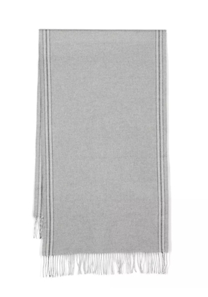 Brunello Cucinelli silk scarf - Grey