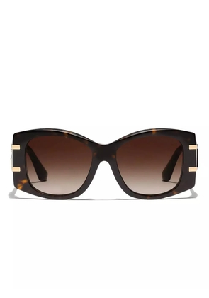 Dolce & Gabbana Eyewear DG Griffe sunglasses - Brown