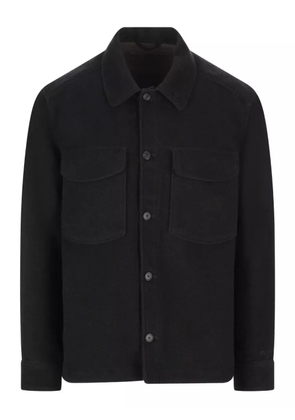 Massimo Osti Studio button-fastening shirt - Black
