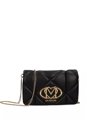 Love Moschino quilted chain bag - Black