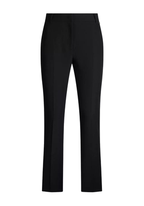 LIU JO logo-patch trousers - Black