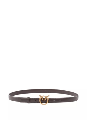PINKO bird-buckle leather belt - Brown