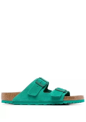 Birkenstock double-strap suede sandals - Green