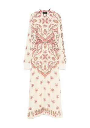 ETRO paisley-print midi dress - Neutrals