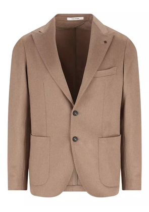 Tagliatore patch-pocket blazer - Neutrals