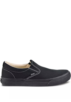Polo Ralph Lauren slip-on canvas sneakers - Black