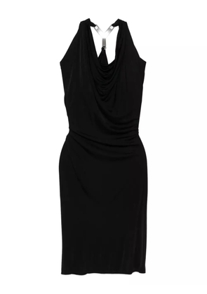 Rick Owens Lilies draped halterneck dress - Black
