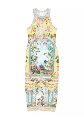 Camilla Tales Of Topkapi Palace tank dress - Yellow