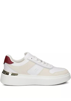 Tommy Hilfiger platform leather sneakers - White