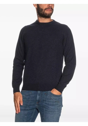 Gran Sasso crew-neck wool sweater - Blue
