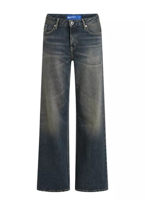 Karl Lagerfeld Jeans logo-patch jeans - Blue