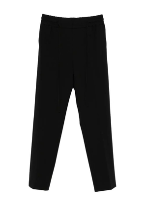 Blanca Vita drawstring-waist trousers - Black