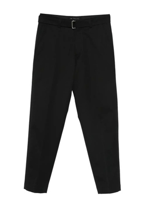 Low Brand belted trousers - Black