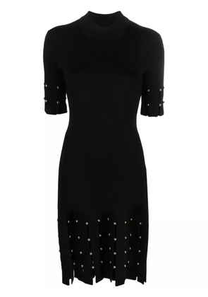 Simkhai Dina mock-neck knitted dress - Black